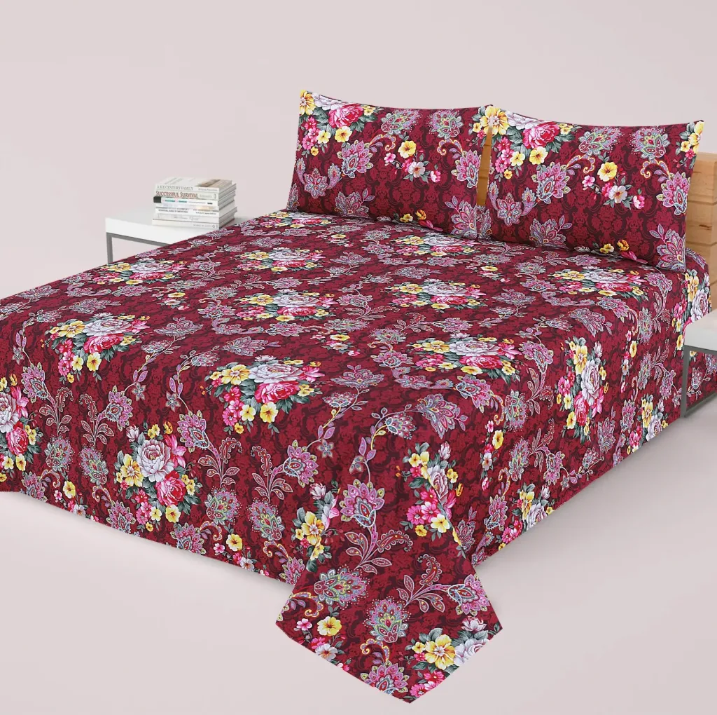 3 Pcs Bed sheet GZM-B2804