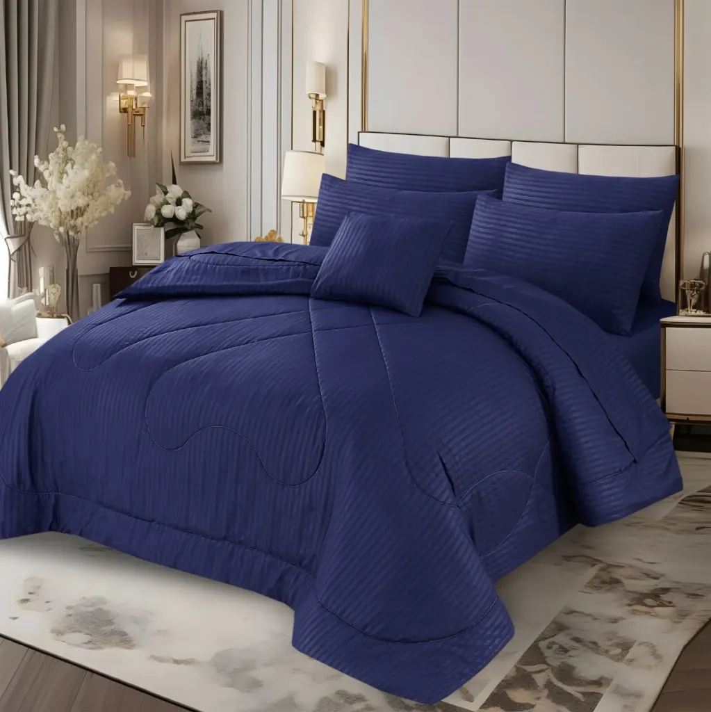 7 Pcs Comforter Set King Size Design GZS-0005