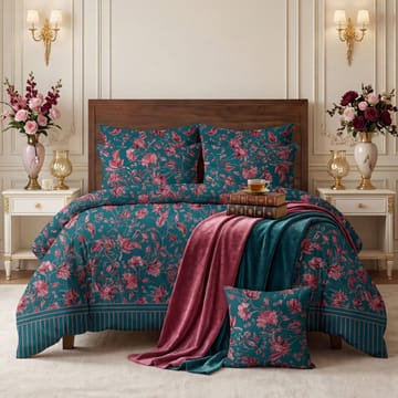 7 Pcs Comforter Set King Size Design GZD-108