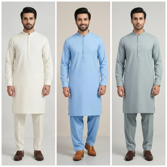 BUY 3 GENTS SUIT WASH N WEAR