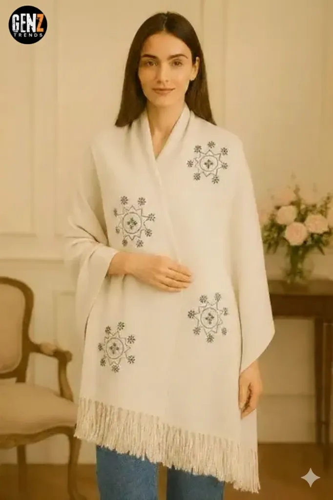 Women Warm Winter PRINTED ( Pashmina Wool ) GZ-SH4009