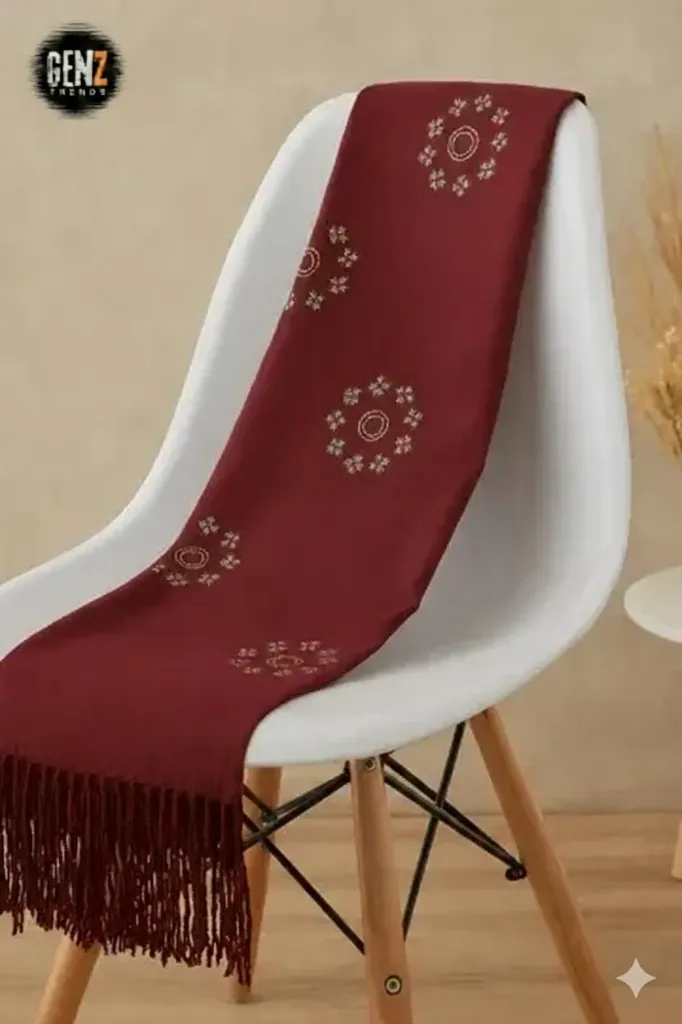 WOMEN WARM WINTER PRINTED ( PASHMINA WOOL ) GZ-SH4016