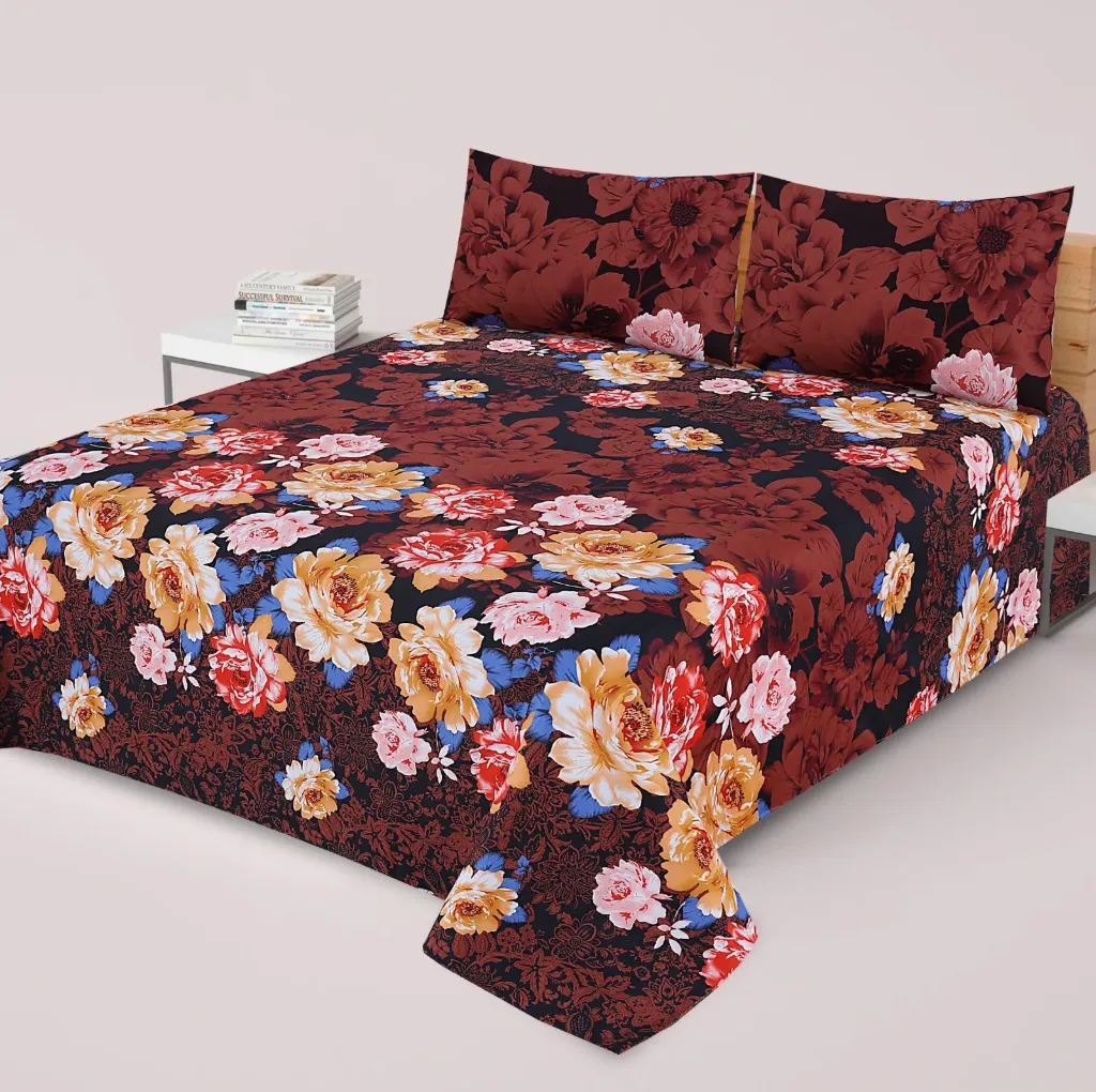 3 Pcs Bed sheet GZM-B2811